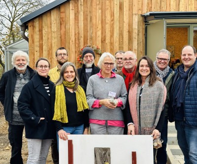 Gartenbauklasse und Gewächshaus offiziell eröffnet
