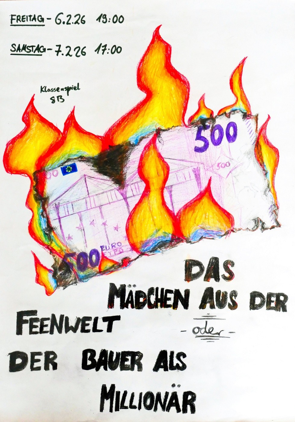 Klassenspiel der Klasse 8B