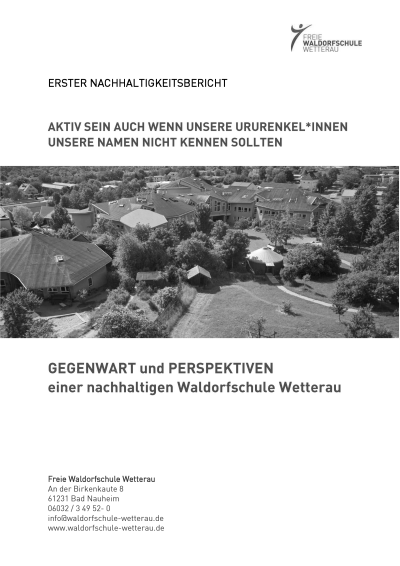 Erster Nachhaltigkeitsbericht